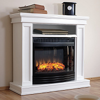 Каминокомплект Йорк M белый